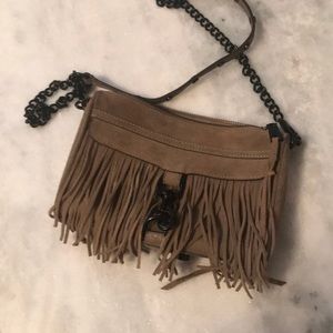 Rebecca Minkoff suede mini mac
